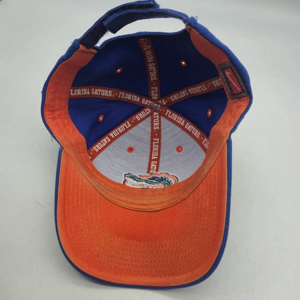 Nike Florida Gators Strapback Hat Baseball Cap Blue SEC Football Embroidered